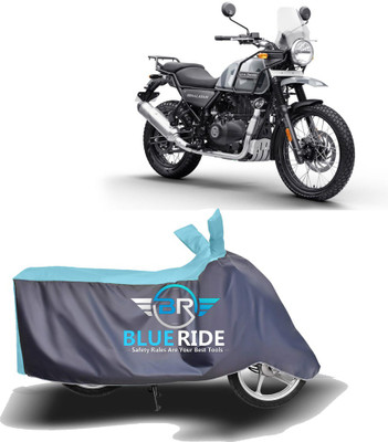 THE REAL ARV Two Wheeler Cover for Royal Enfield(Himalayan, Blue, Grey)
