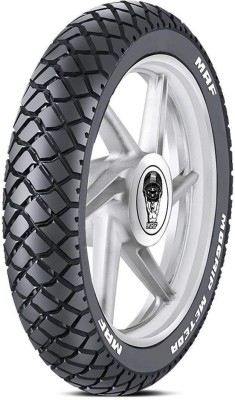 MRF Mogrip Meteor 100/90-17 55P Tubeless Bike Tyre, Rear Rear Two Wheeler Tyre(Dual Sport, Tube Less)