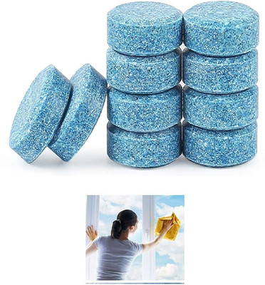 PREPSTO Profession Of Quality Household Glass Cleaner and Washer Strong Cleaning Concentrate Car mirror Cleaner Effervescent Tablet 10 pcs(10 x 5 g)