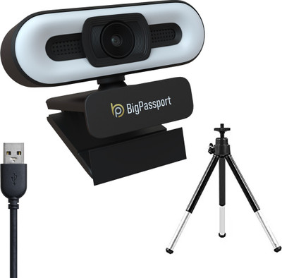 BigPassport Pro-Live_N2 2 HD  Webcam with Built-In Microphone with Night Vision USB Connectivity(Black)
