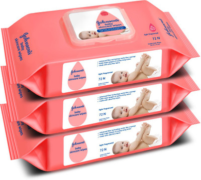JOHNSON'S Baby Skincare Wipes(216 Wipes)