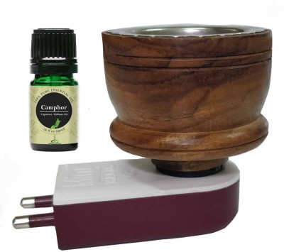 CraftQua Camphor Aroma Oil Diffuser Set(10 ml)