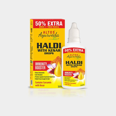 ALTOS Haldi Drops With Kesar(30 ml)