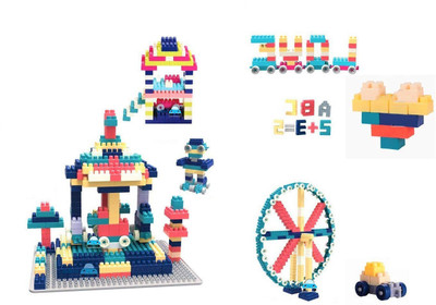 Little Joy DIY 72 PCS Building Blocks Learning and Educational Toys for Kids(Multicolor)