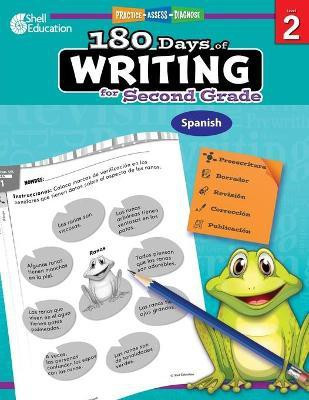 180 Days (TM): Writing for Second Grade(Spanish, Paperback, Van Dixhorn Brenda A.)