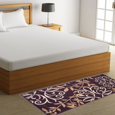 STATUS Purple Nylon Runner(2 ft,  X 5 ft, Rectangle)