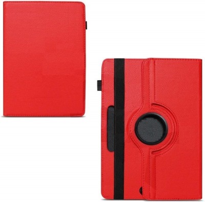 HITFIT Flip Cover for Lenovo Tab M8 2nd Gen 8 inch(Red, Hard Case, Pack of: 1)