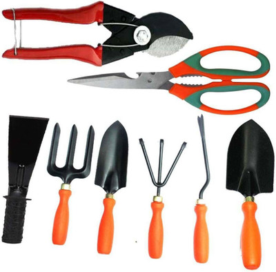 AGT Gardening Tools Kit Set of 8 Garden Tool Kit(8 Tools)