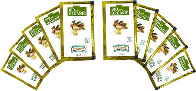 Indus Valley Bio Organic Argan Oil Shampoo Sachets 15ml X 10(150ml)(150 ml)