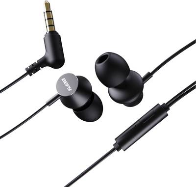 DEFY Impulse DEP01 Wired Headset  (Black, In the Ear)