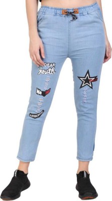 SPIIRIT Jogger Fit Women Light Blue Jeans