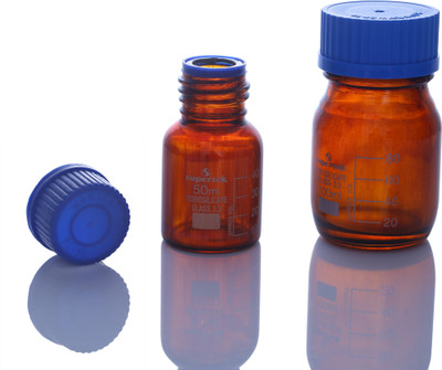 Supertek DM-12.112.5010 Laboratory Dropper Bottle(Borosilicate Glass 100 ml Pack of2)