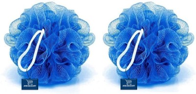 arenakart Loofah(Pack of 2, Blue)