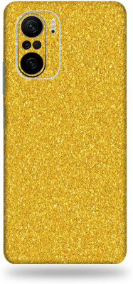 Satisfactory Mi 11X Mobile Skin(Golden-Glitter Skin With Matte Finish)