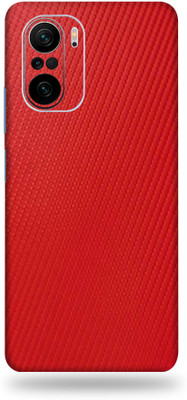 OggyBaba Mi 11X Pro, Phone Back side Protector and Camera Protector Mobile Skin(Ultra Super Red Carbon-Fiber Skin Skin Matte Finish)