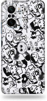 Satisfactory Mi 11X Pro Mobile Skin(Doodle Skin With Matte Finish)