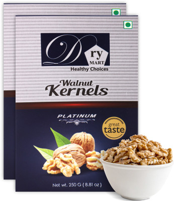 Dry.Mart -SILVER-250GM-2Pack Walnuts(2 x 250 g)