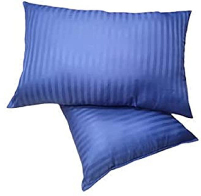 jy blue pillow01747 Polyester Fibre Nature Sleeping Pillow Pack of 2(Blue)