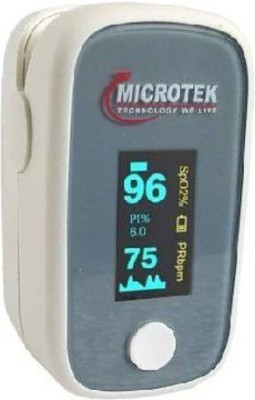 Microtek PULSE OXIMETER_GRAY WHITE Pulse Oximeter(GRAY WHITE)