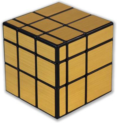 VRUX High-Stability 3x3x3 Mirror Magic Rubic Cube - Gold(1 Pieces)