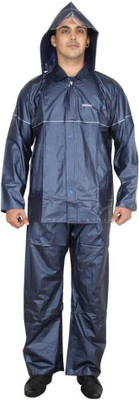 Classic deal Solid Men Raincoat