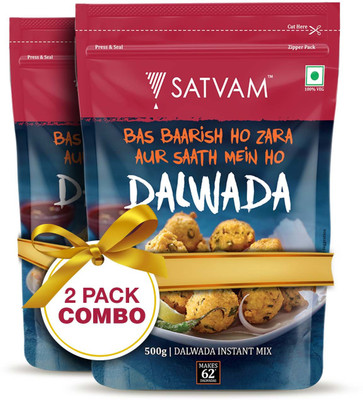 Satvam Dalwada Instant Mix 1000 g(Pack of 2)