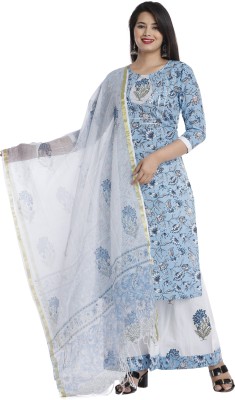 DOLLY FAB Women Kurta Palazzo Set