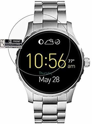 Toppings Edge To Edge Screen Guard for Fossil Q Virginia Smartwatch(Pack of 3)