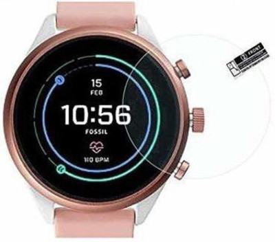 Toppings Edge To Edge Screen Guard for Fossil FTW4021 Sport Smart Watch(Pack of 3)