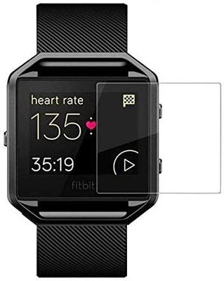 Toppings Edge To Edge Screen Guard for Fitbit Blaze Smart Fitness Watch (Large)(Pack of 3)