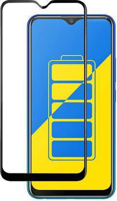 kentop Edge To Edge Tempered Glass for Vivo Y15 + 1901(Pack of 1)
