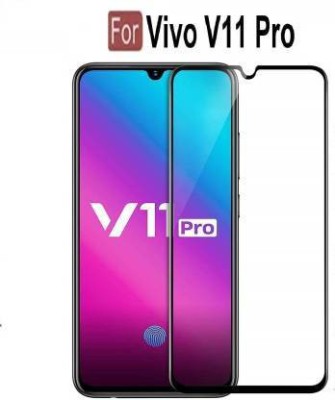 kentop Edge To Edge Tempered Glass for Vivo V11 Pro(Pack of 1)