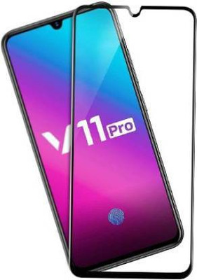 kentop Edge To Edge Tempered Glass for Vivo V11 Pro(Pack of 1)