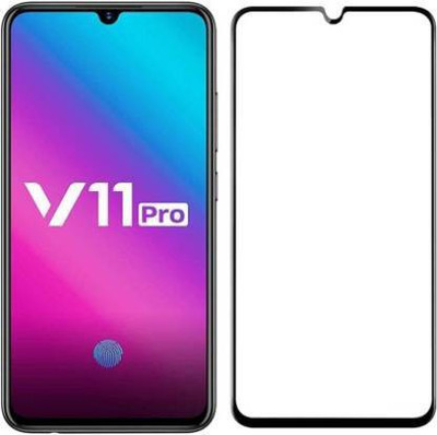 kentop Edge To Edge Tempered Glass for Vivo V11 Pro(Pack of 1)