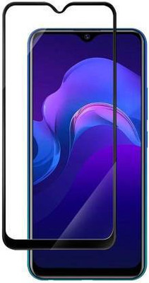 kentop Edge To Edge Tempered Glass for Vivo Y17 + 1902(Pack of 1)