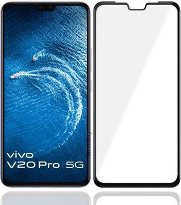 kentop Edge To Edge Tempered Glass for VIVO V20 
PRO(Pack of 1)