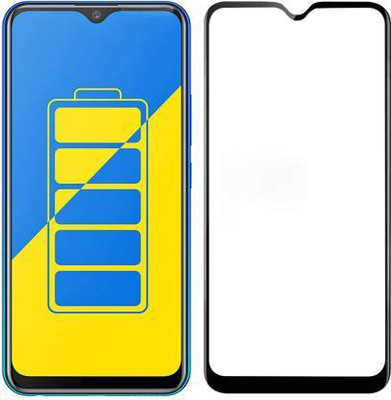 kentop Edge To Edge Tempered Glass for Vivo Y15 + 1901(Pack of 1)