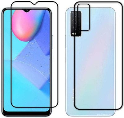 DOWRVIN Front and Back Tempered Glass for VIVO Y30G(Pack of 1)