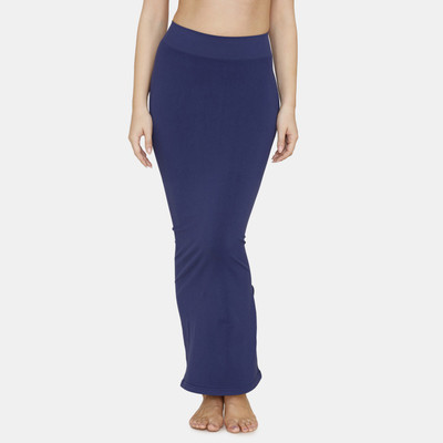 ZIVAME ZI3023-Navy Blue Nylon Blend Petticoat(S)