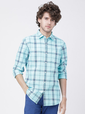 HIGHLANDER Men Checkered Casual Multicolor Shirt