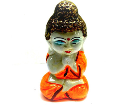 simonart and printing Decorative Showpiece  -  13 cm(Clay, Multicolor)
