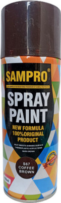 Sampro Brown Spray Paint 400 ml(Pack of 1)