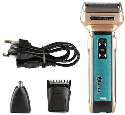 Kemei 3In1 3D KM-Q601 Professional hair clipper beard electric razor Shaver With hair Nose trimmer powerful hair shaving corded machine hair…