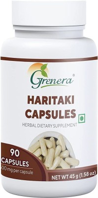 Grenera Haritaki Capsules made with seedless harad powder(90 No)