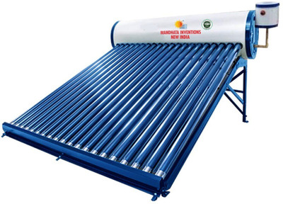 MANDHATA INVENTIONS 150 L Storage Water Geyser (150 LPD GI ETC, Blue)