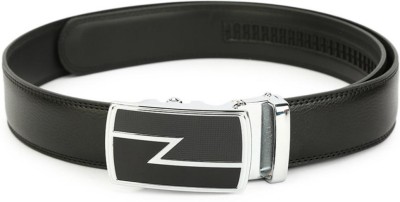 Pacific Gold Men Formal, Casual Black Genuine Leather Reversible Belt