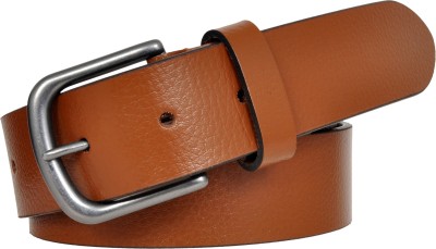 Designer Select Men Formal Tan Genuine Leather Belt