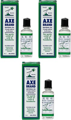 Axe Brand IMPORTED UNIVERSAL OIL 14 ML PACK OF 3 Liquid(3 x 14 ml)