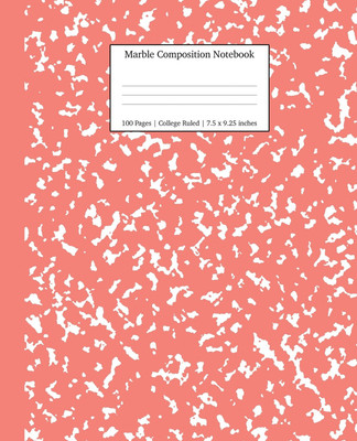 Marble Composition Notebook College Ruled(English, Paperback, Young Dreamers Press)
