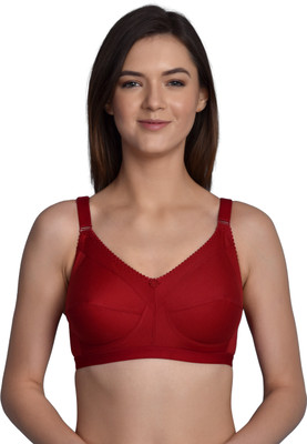 Bewild Women Full Coverage Non Padded Bra(Maroon)